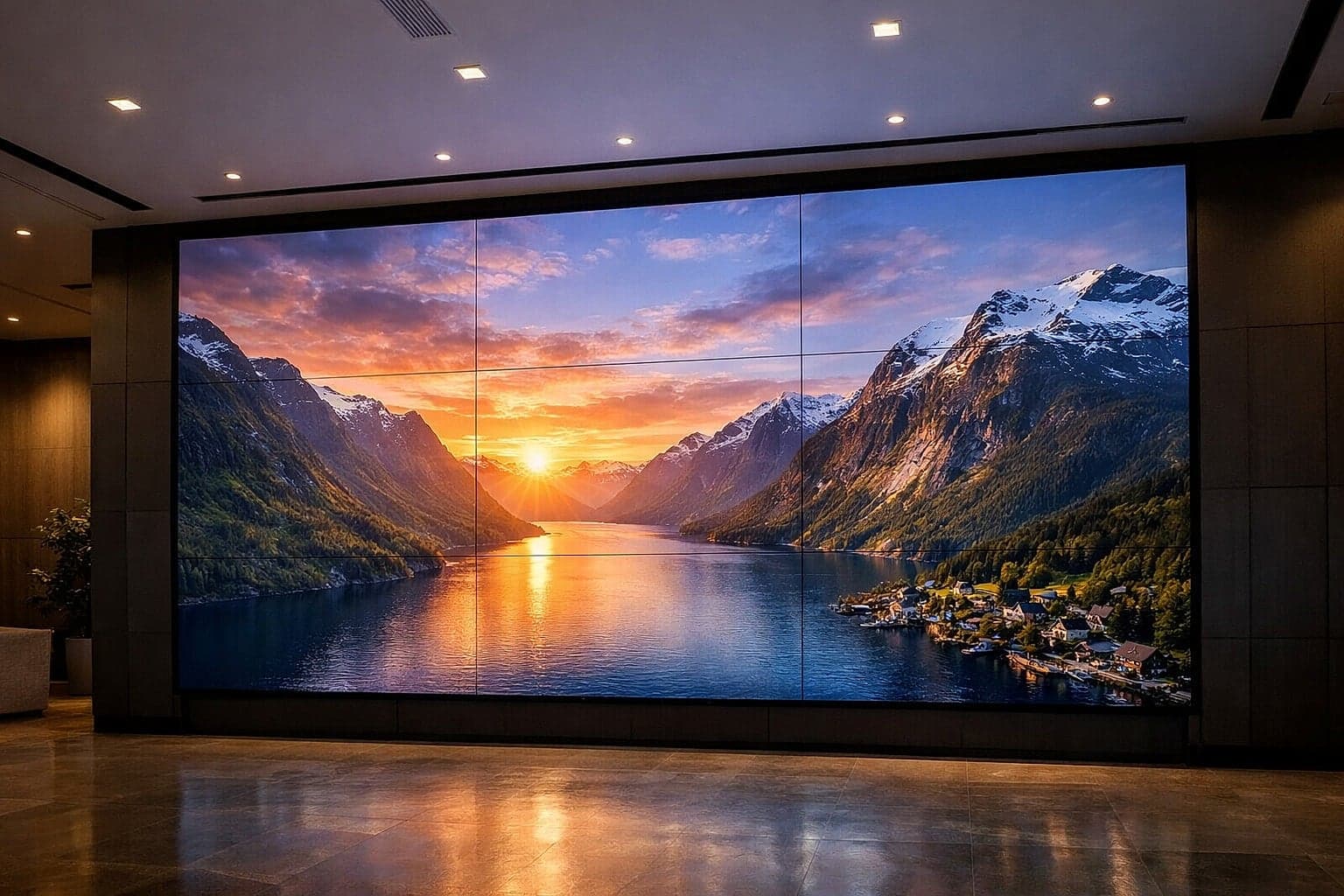 Indoor Video Wall secondary features