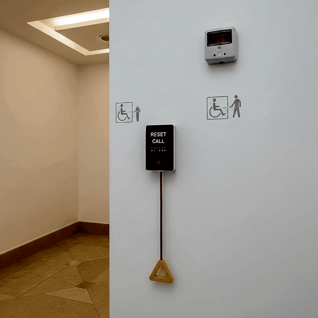 Disabled Toilet Alarm System secondary features